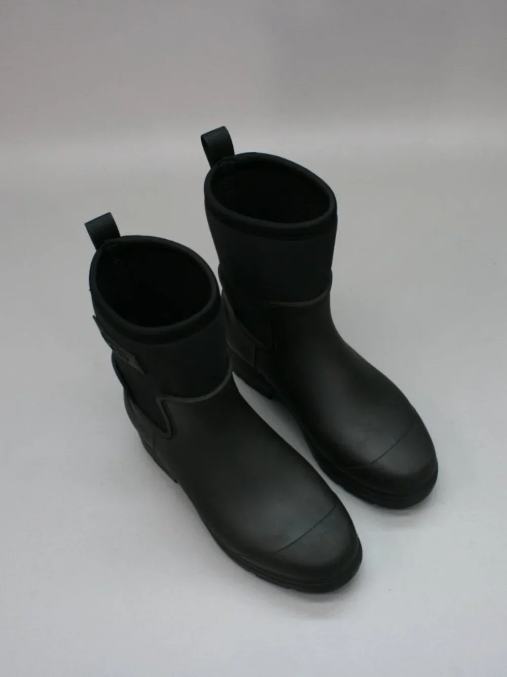 UGG Ladies 8 Droplet Mid Waterproof Rubber Neoprene Collar Rain Boots - 1143813